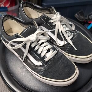 Vans Black and White Men's Sneakers